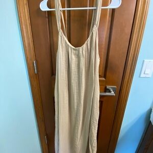 Old Navy Beige Maxi Dress